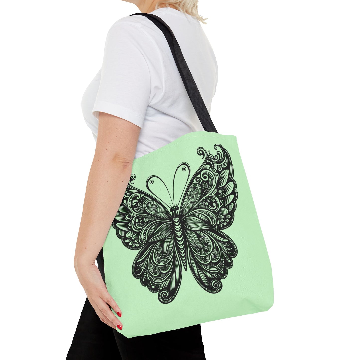 Butterfly Tote Bag | Stylish Eco-Friendly Bag, Nature Lover Gift, Shopping, Beach, Travel, Reusable, Spring Decor