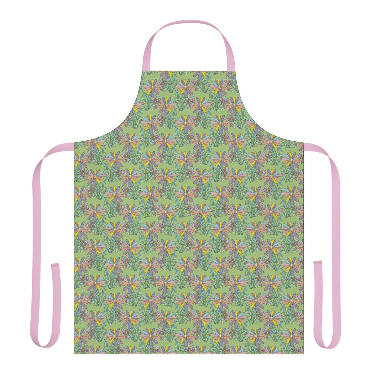 Apron, 5-Color Straps (AOP)