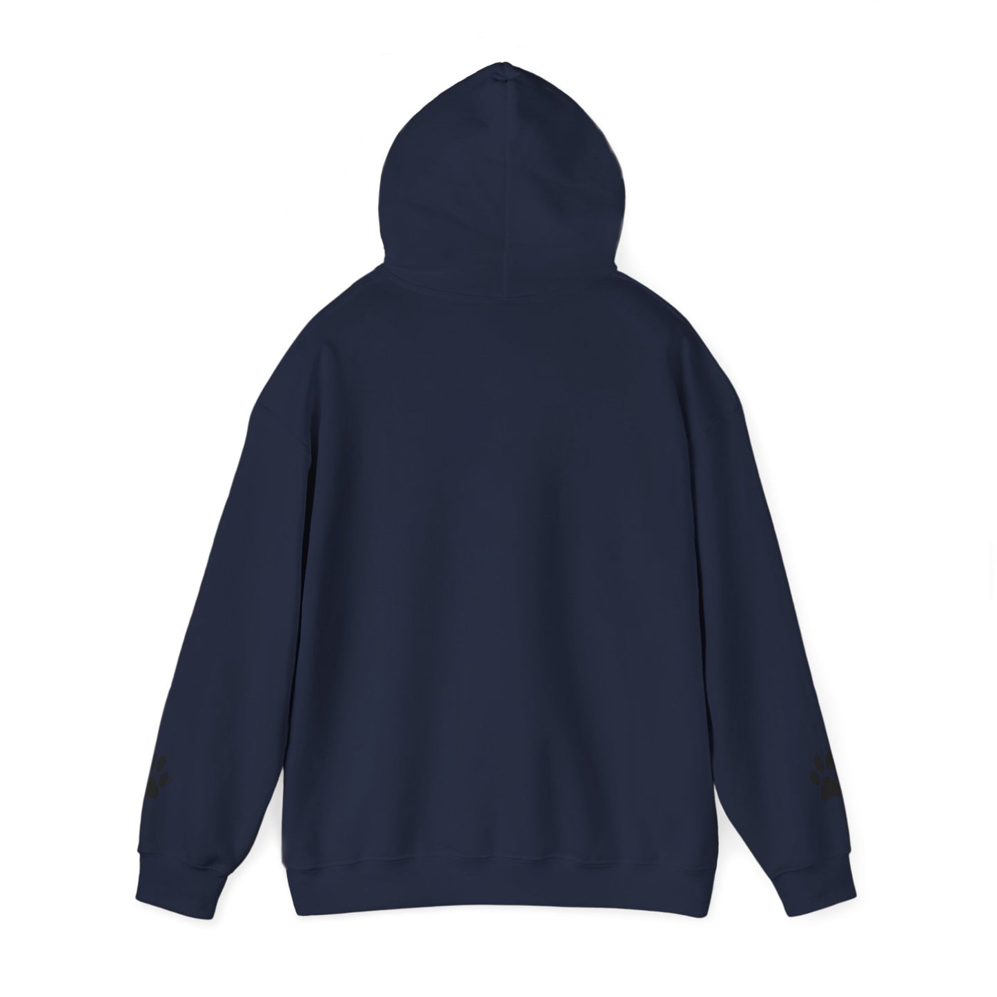 Cute Dog Paw Print Hoodie, Pet Lover Gift, Unisex Sweatshirt, Cozy Animal Hoodie, Perfect for Animal Lovers, Dog Mom Apparel