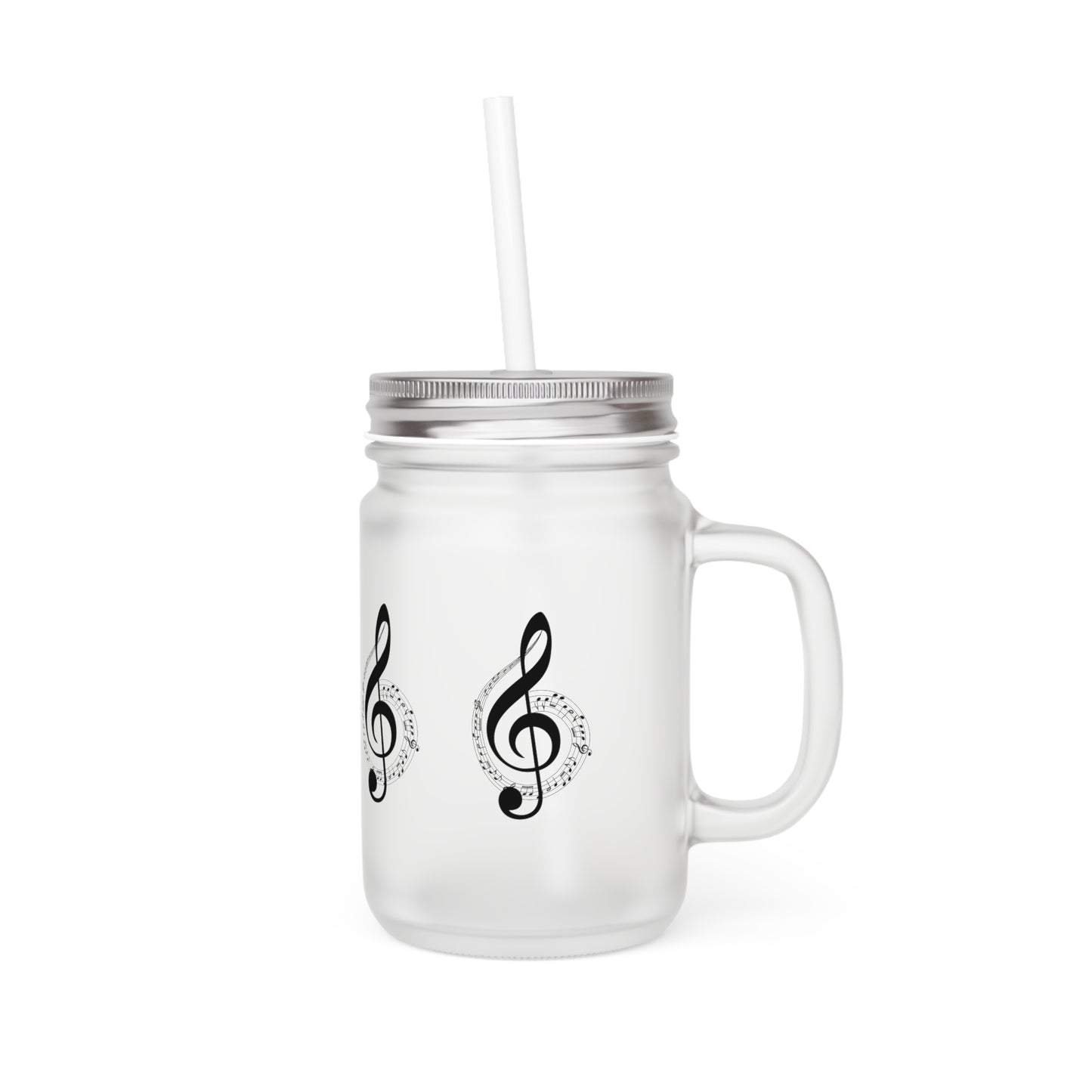 Musical Mason Jar Tumbler | BPA-Free Drinking Cup | Perfect Gift for Musicians, Weddings, Housewarmings, Music Lovers
