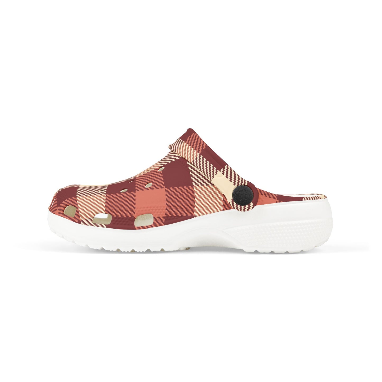 Plaid Kid's EVA Foam Clogs, Comfortable Slip-On Shoes, Perfect for Playdates, Casual Outings, Gifts, Everyday Wear