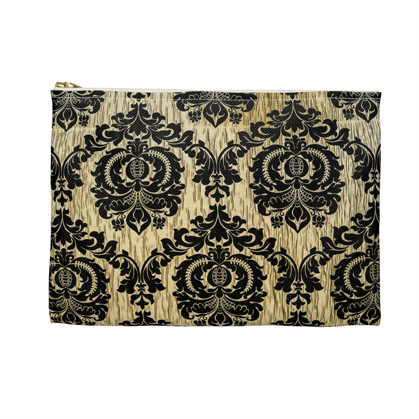 Elegant Gothic Accessory Pouch, Stylish Travel Bag, Makeup Organizer