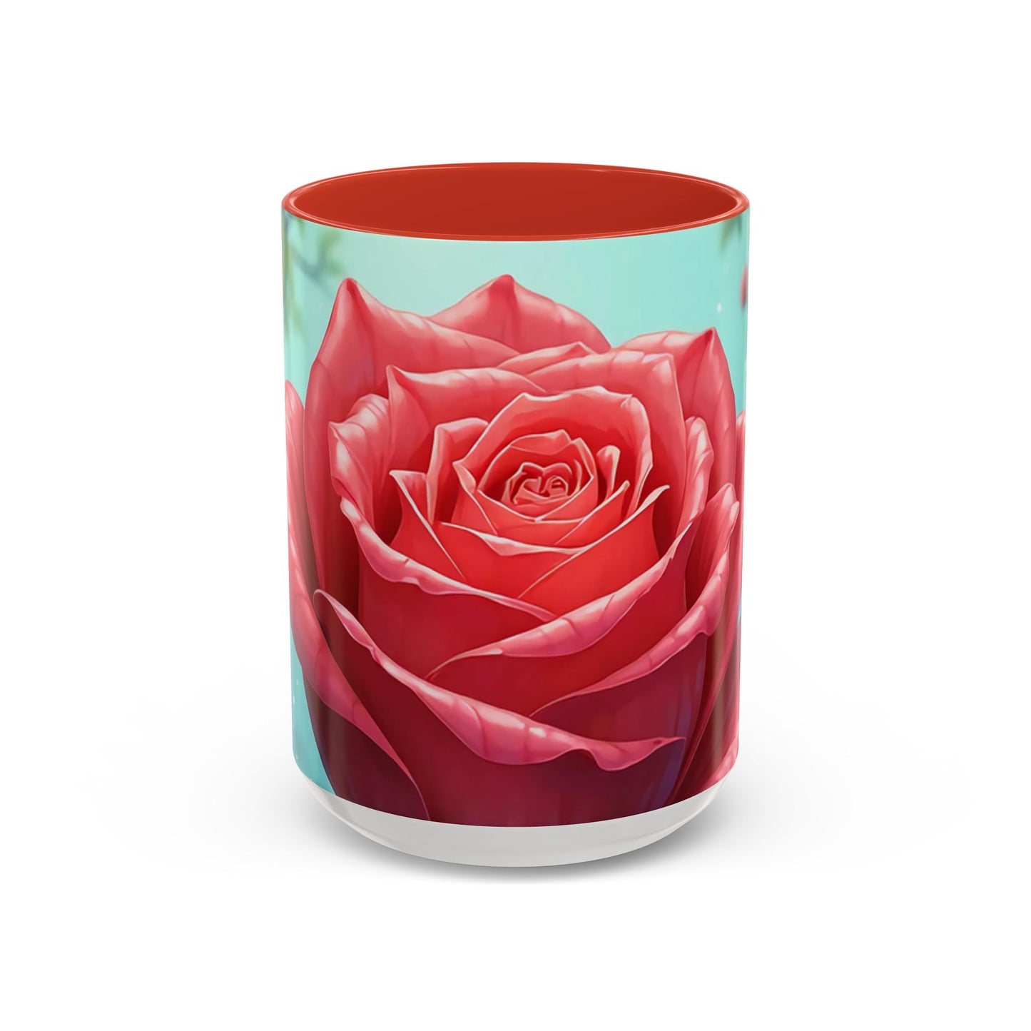 Elegant Rose Coffee Mug for Floral Lovers, Perfect Gift for Mother’s Day, Birthday, Home Decor, Garden Enthusiasts, Art Collectors