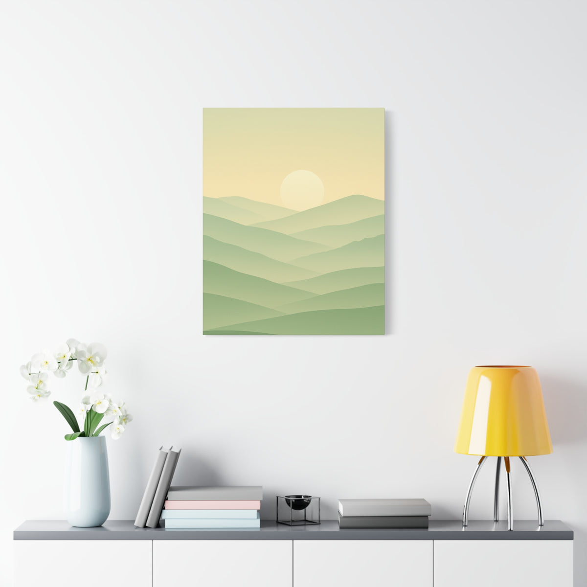 Matte Canvas, Stretched, 1.25" Sunset or Sunrise