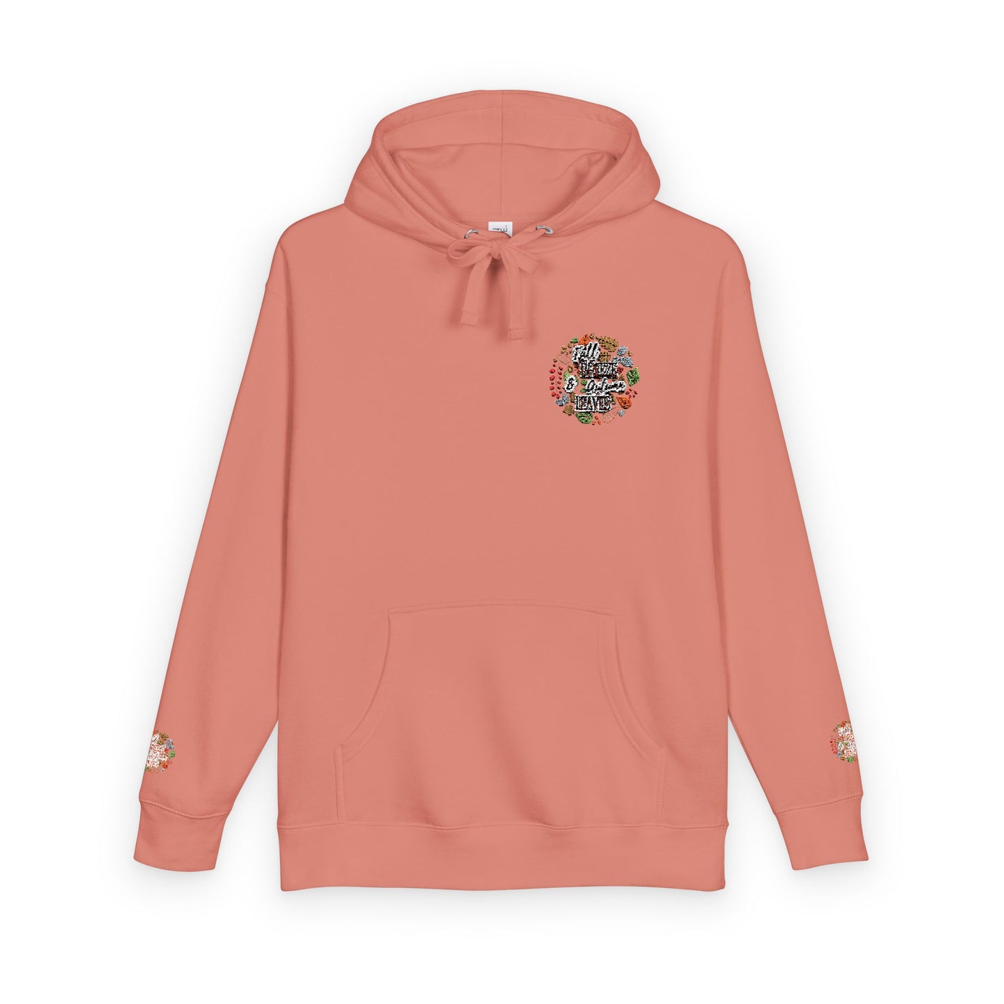 Floral Unisex Fleece Hoodie - Cozy Gift for Nature Lovers, Perfect for Fall, Spring, Birthdays, Relaxation, Outdoor Activities