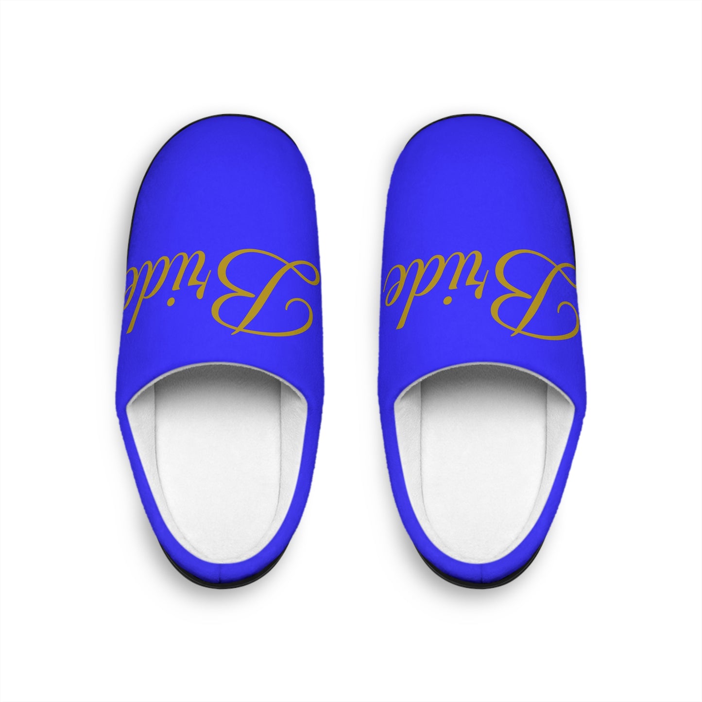 Luxurious Women's Indoor Slippers with Elegant Monogram Design, Cozy Home Wear, Gift for Her, Housewarming Present, Spa Day Essentials