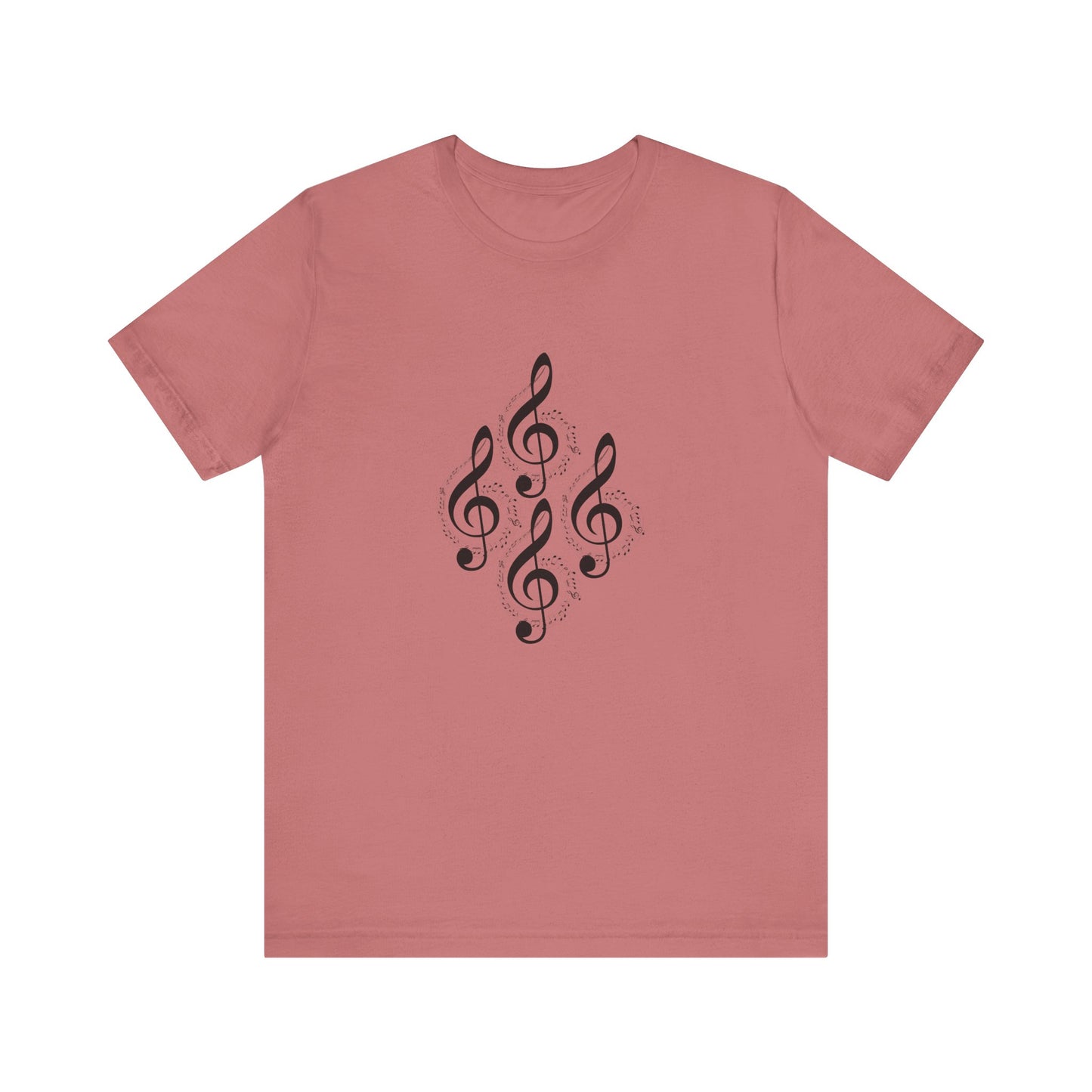 Musical Notes Tee - Perfect for Music Lovers, Casual Wear, Concerts, Festivals, Unique Gift Idea