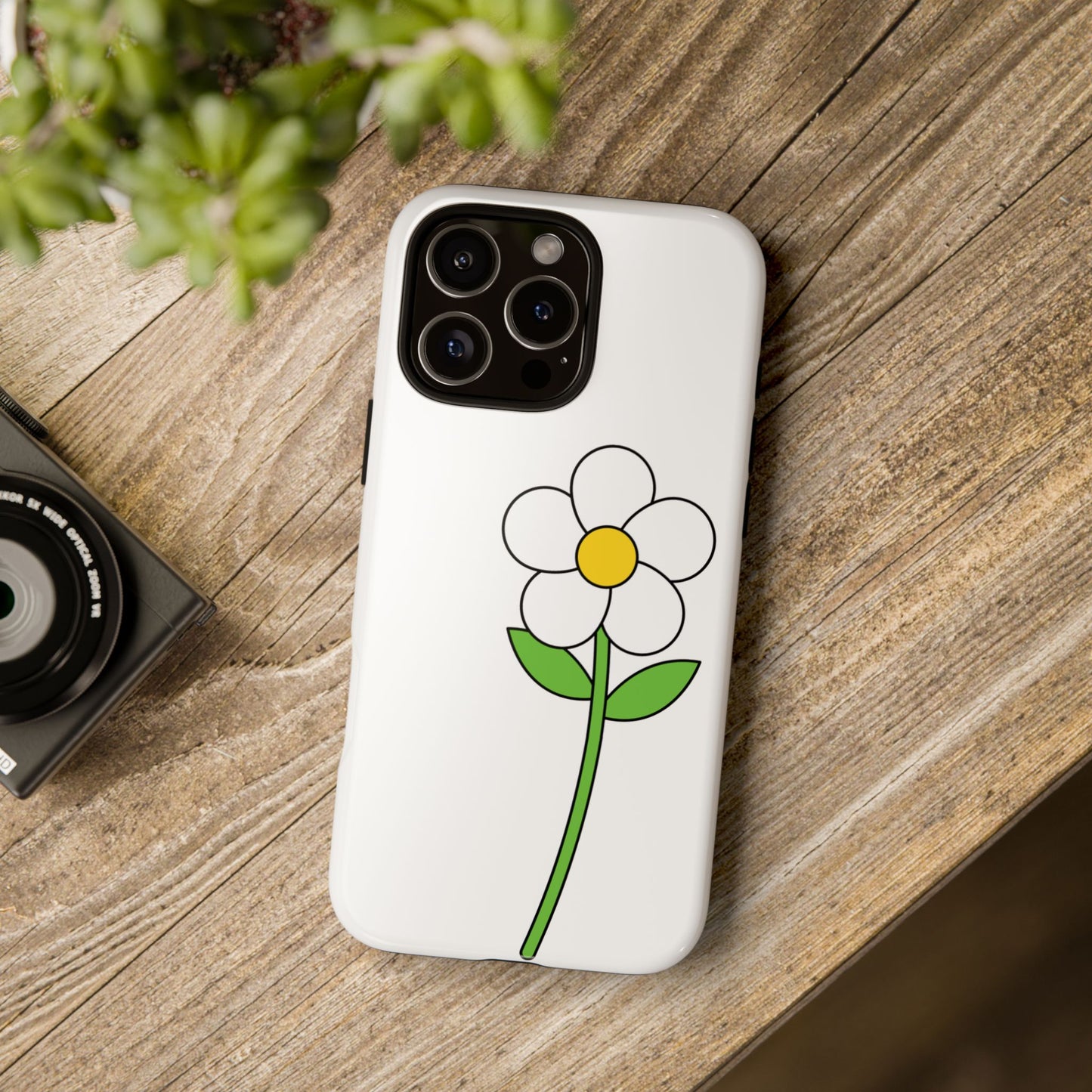 Floral Phone Case, Tough Cases with Flower Design, Cute Phone Accessory, Gifts for Her, Spring Decor, Unique Phone Cases