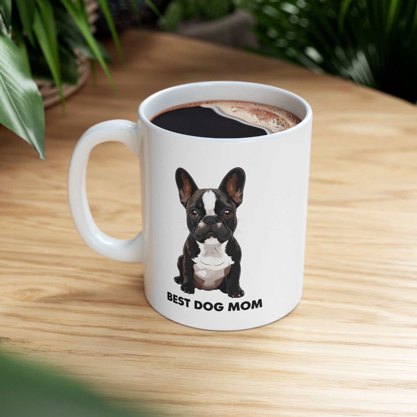 Custom Dog Lover Mug, Best Dog Mom Gift, Pet Owner Coffee Cup, Animal Lover Ceramic Mug, Funny Dog Mom Mug