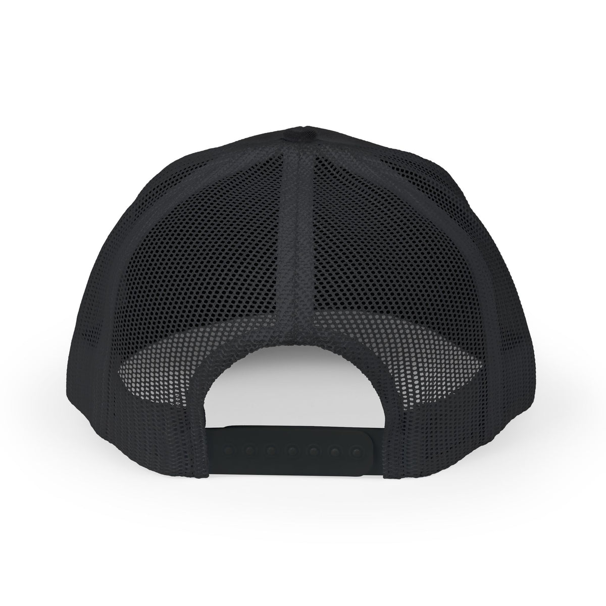 Don’t Look Back Snapback Trucker Cap — Retro Rainbow Embroidered Hat