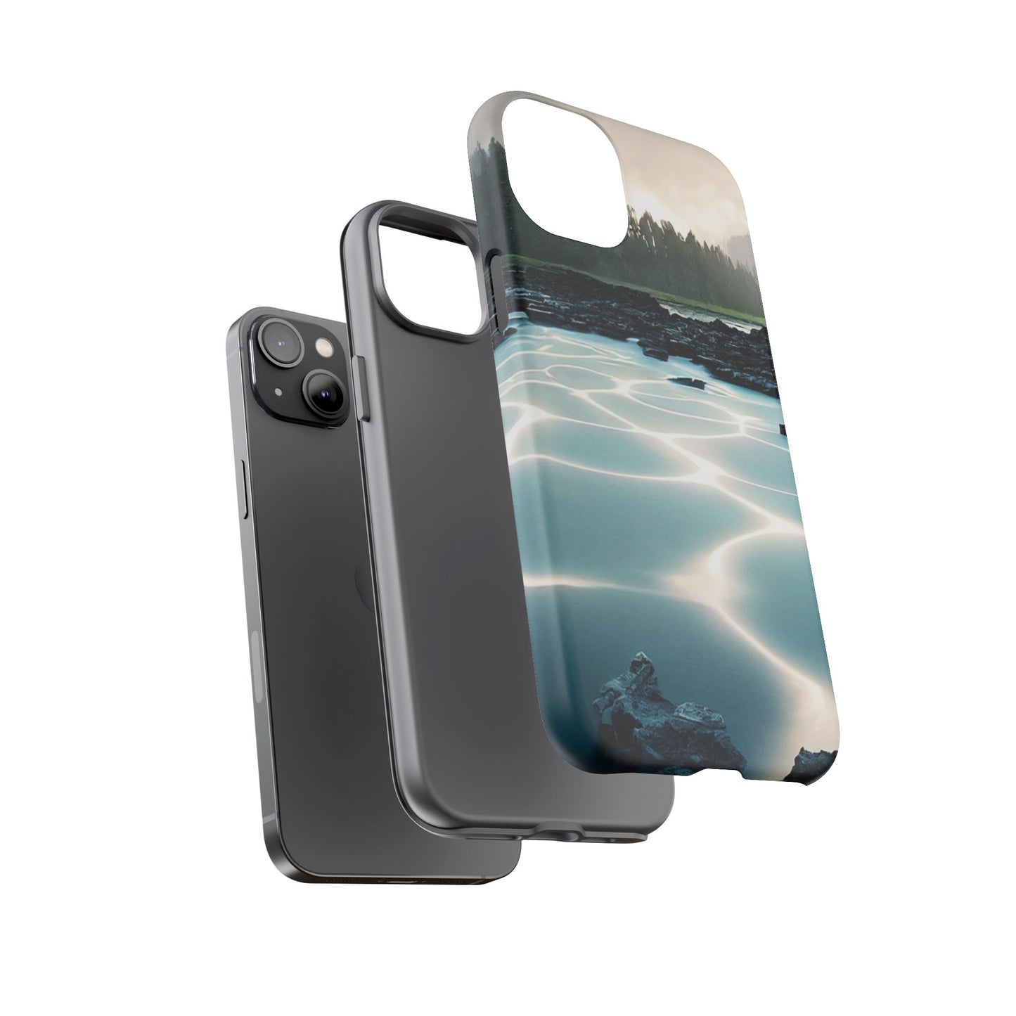 Nature-Inspired Phone Case, Tough Cases for Nature Lovers, Durable Phone Cover, Outdoor Vibe, Unique Gift for Travelers, Eco-Friendly Design