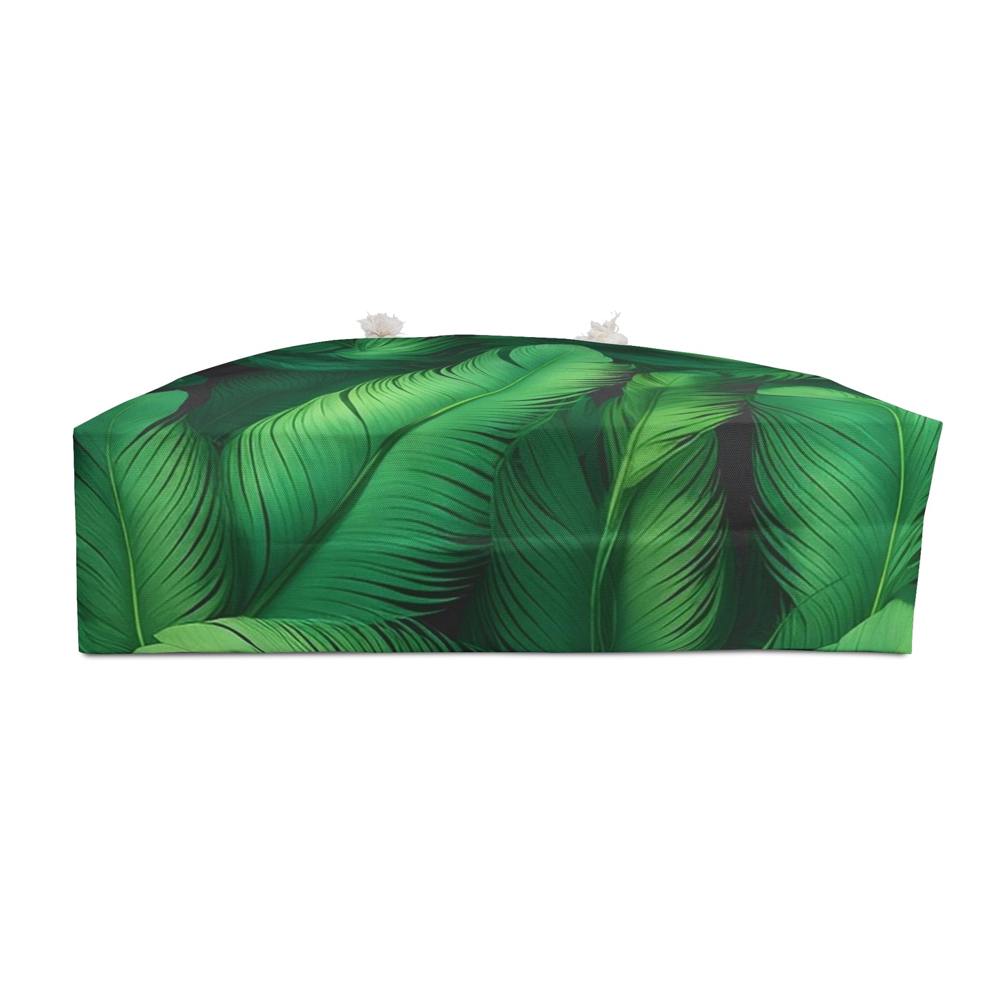 Tropical Leaves Weekender Bag, Beach Tote, Travel Bag, Gym Bag, Floral Carryall, Vacation Essential