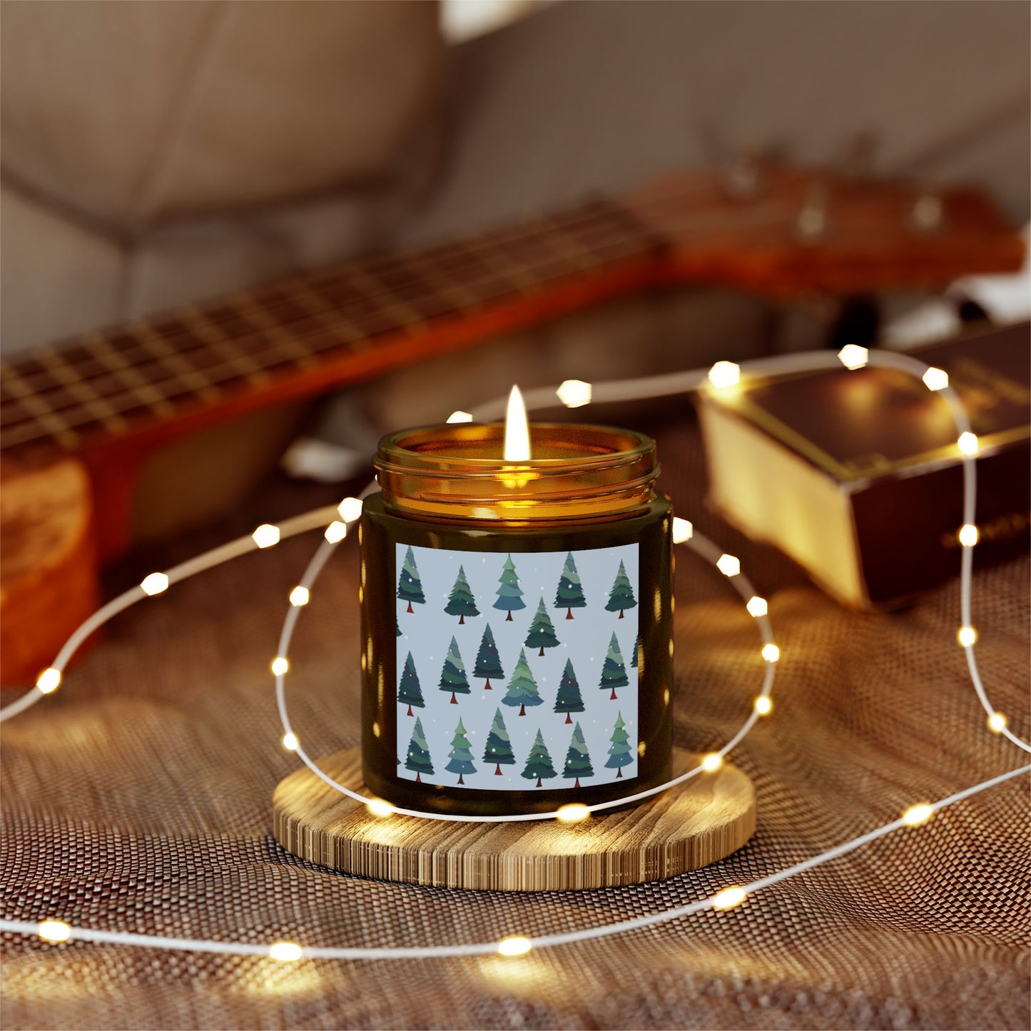 Festive Scented Candles, Holiday Decor, Aromatherapy Gifts, Eco-Friendly Candles, Christmas Candles, Home Fragrance