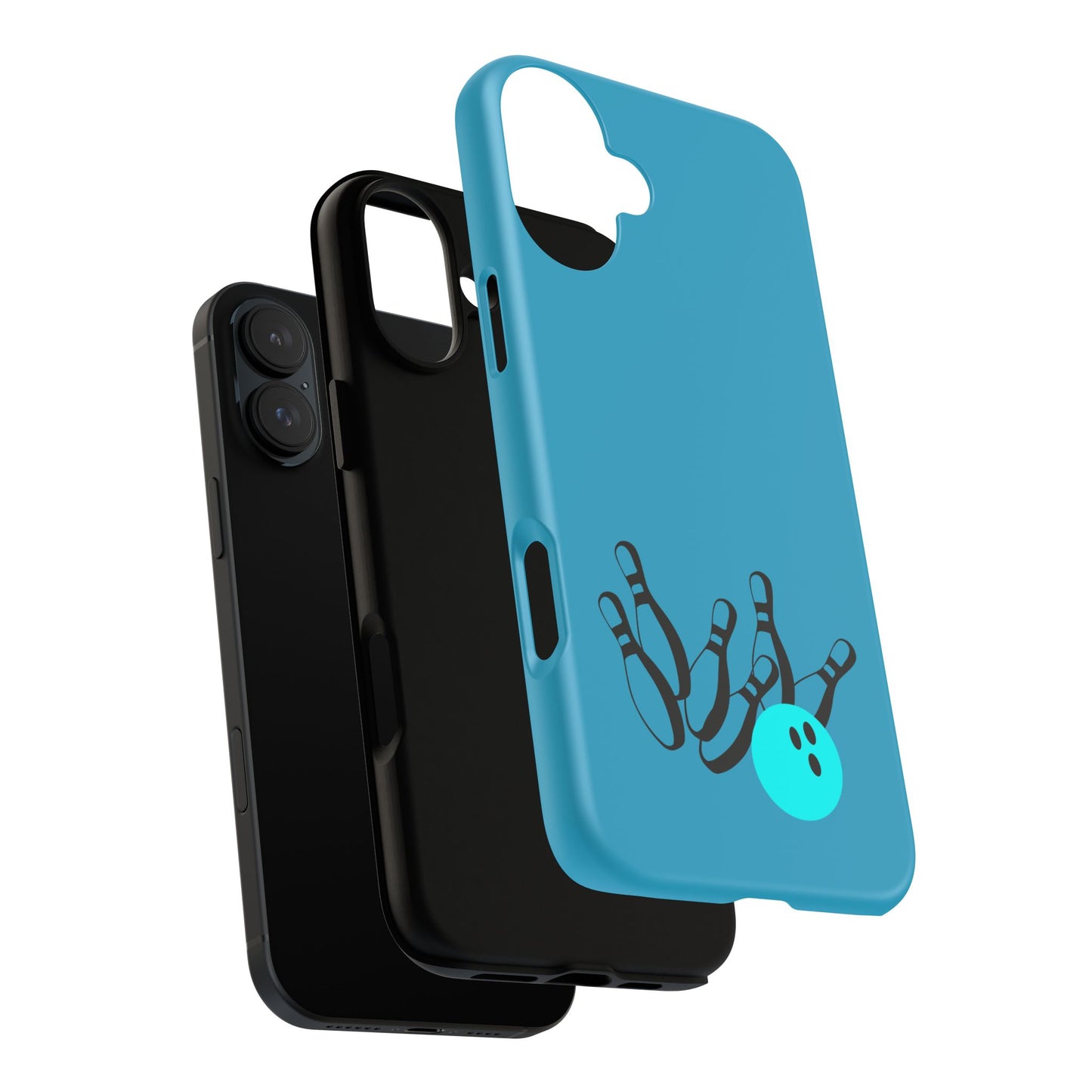 Bowling Phone Case, Tough Cases for Bowling Enthusiasts, Fun Gift for Bowlers, Unique Phone Accessory, Sports Themed Cases