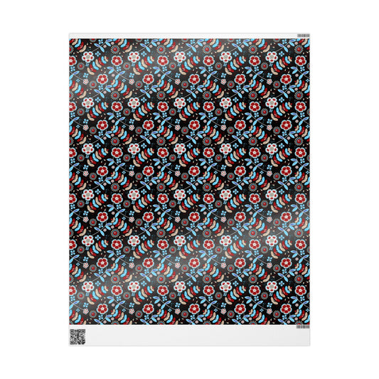Floral Design Wrapping Paper - Perfect for Gifts, Birthdays, Holidays, DIY Crafts, and Special Occasions