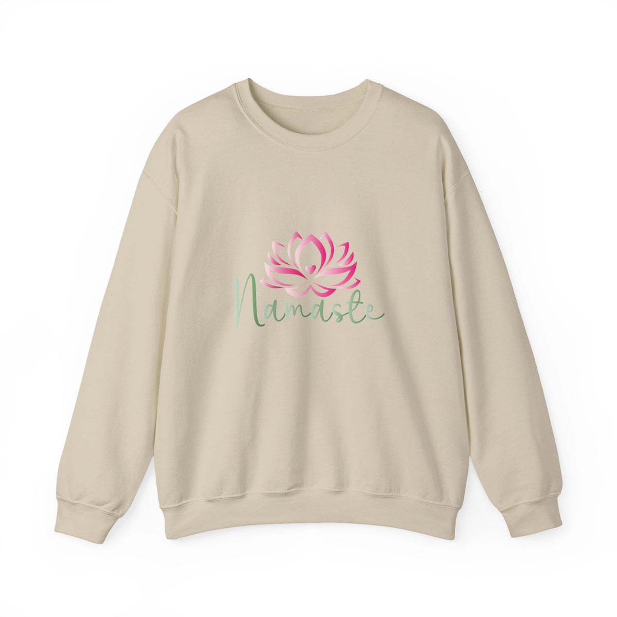 Namaste Lotus Sweatshirt — Cozy Yoga Crewneck for Meditation & Mindfulness