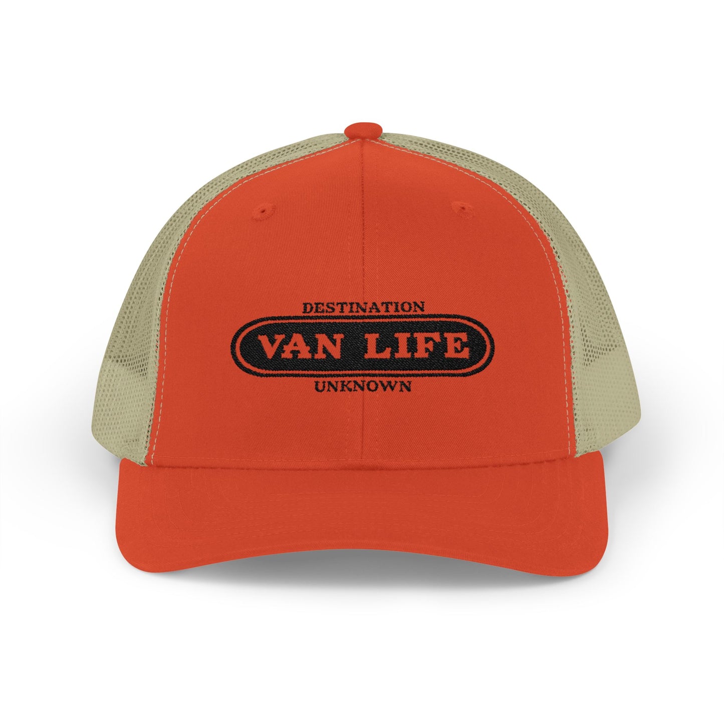 Van Life Snapback Trucker Cap, Adventure Hat, Travel Gift, Bohemian Style Cap, Outdoor Lifestyle Gear, Vacation Ready Accessory