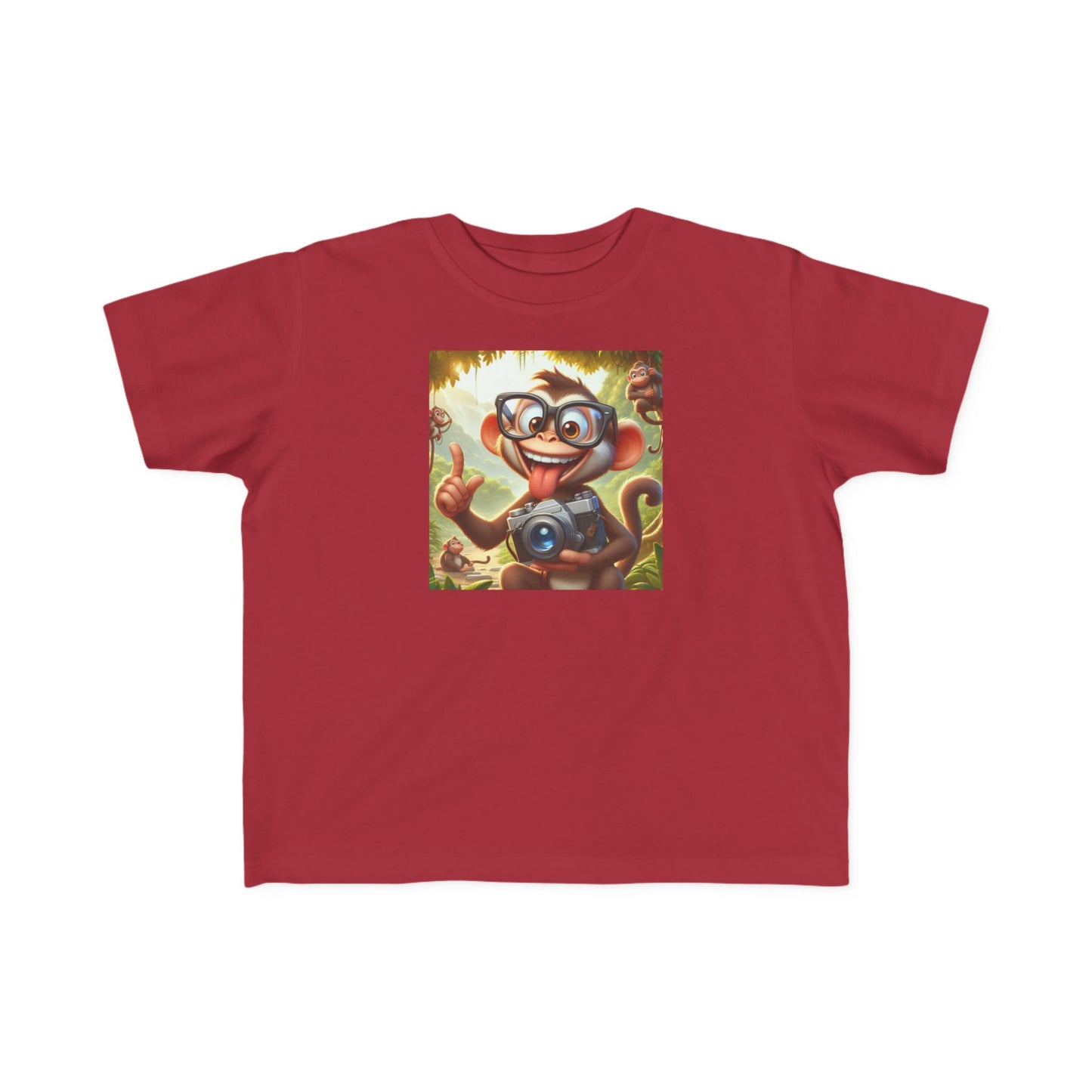Toddler's Fine Jersey Tee - Monkey