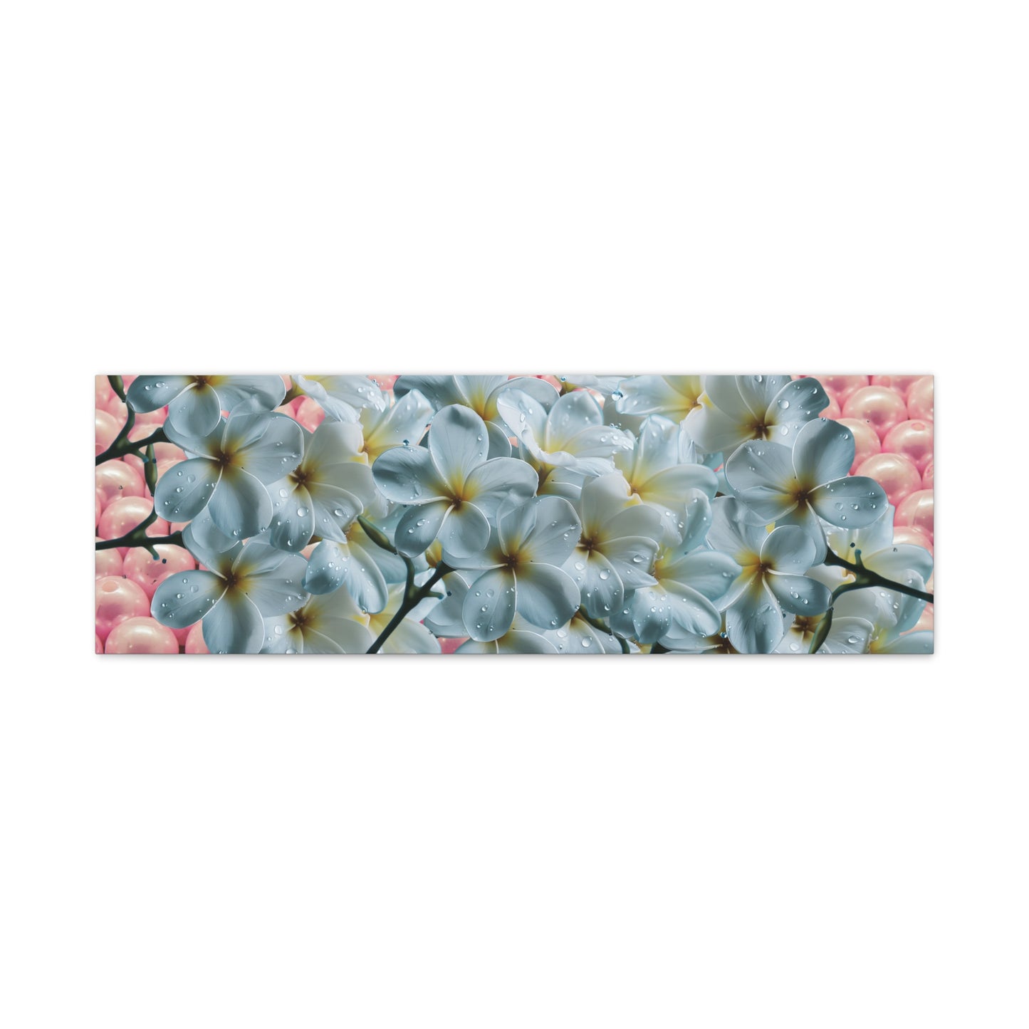 Floral Canvas Art Print - Elegant Home Decor, Botanical Wall Art, Gift for Her, Mother's Day Decoration, Vibrant Flower Artwork