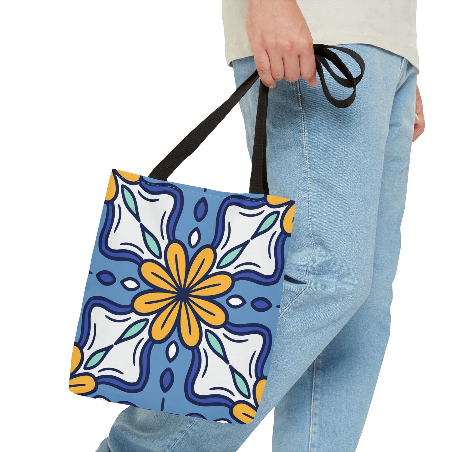 Bohemian Floral Tote Bag, Perfect for Shopping, Beach Days, Groceries, Gifts, Summer Vibes, Eco-Friendly