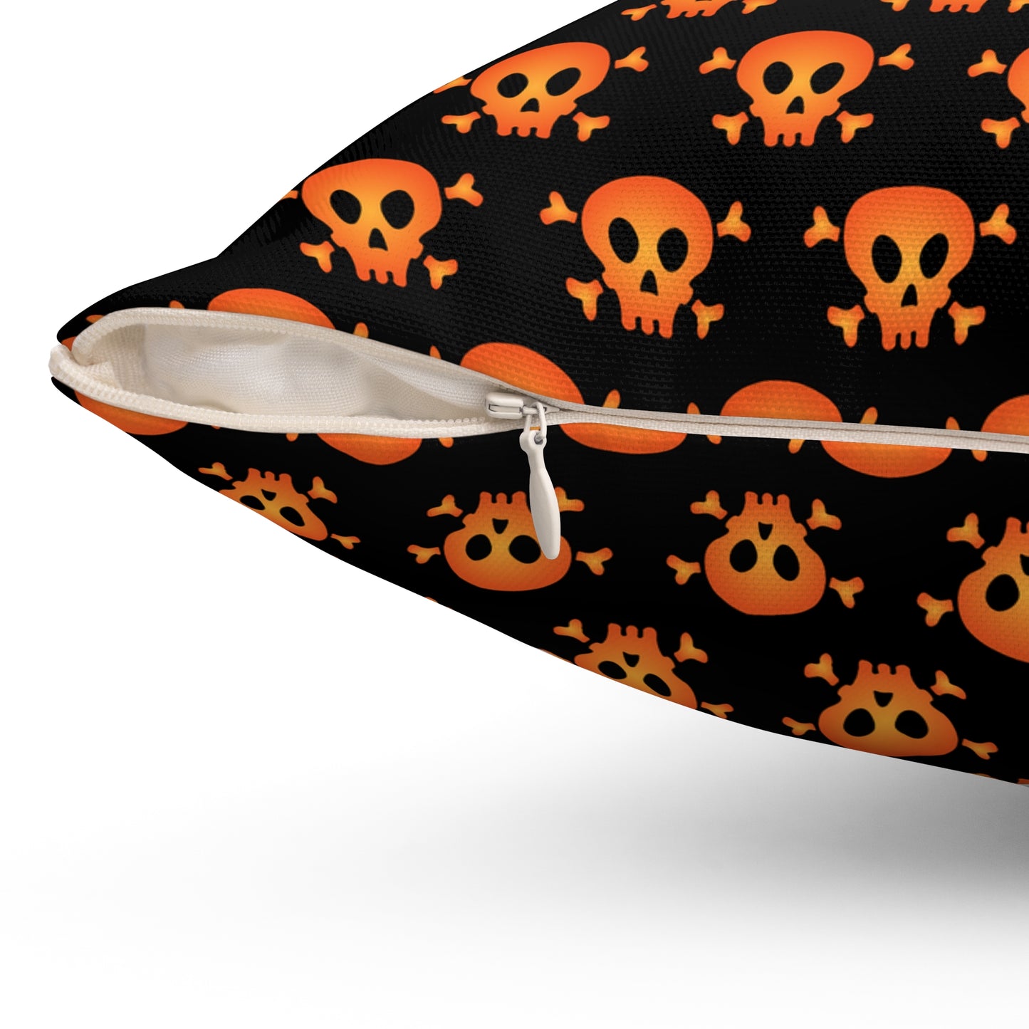 Spun Polyester Square Pillow - Halloween