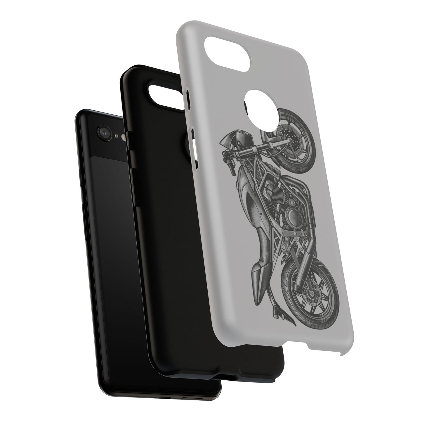 Motorcycle Phone Case - Tough Cases - Biker Gift, Motorcycle Lover, Custom Phone Cover, Unique Biker Accessory
