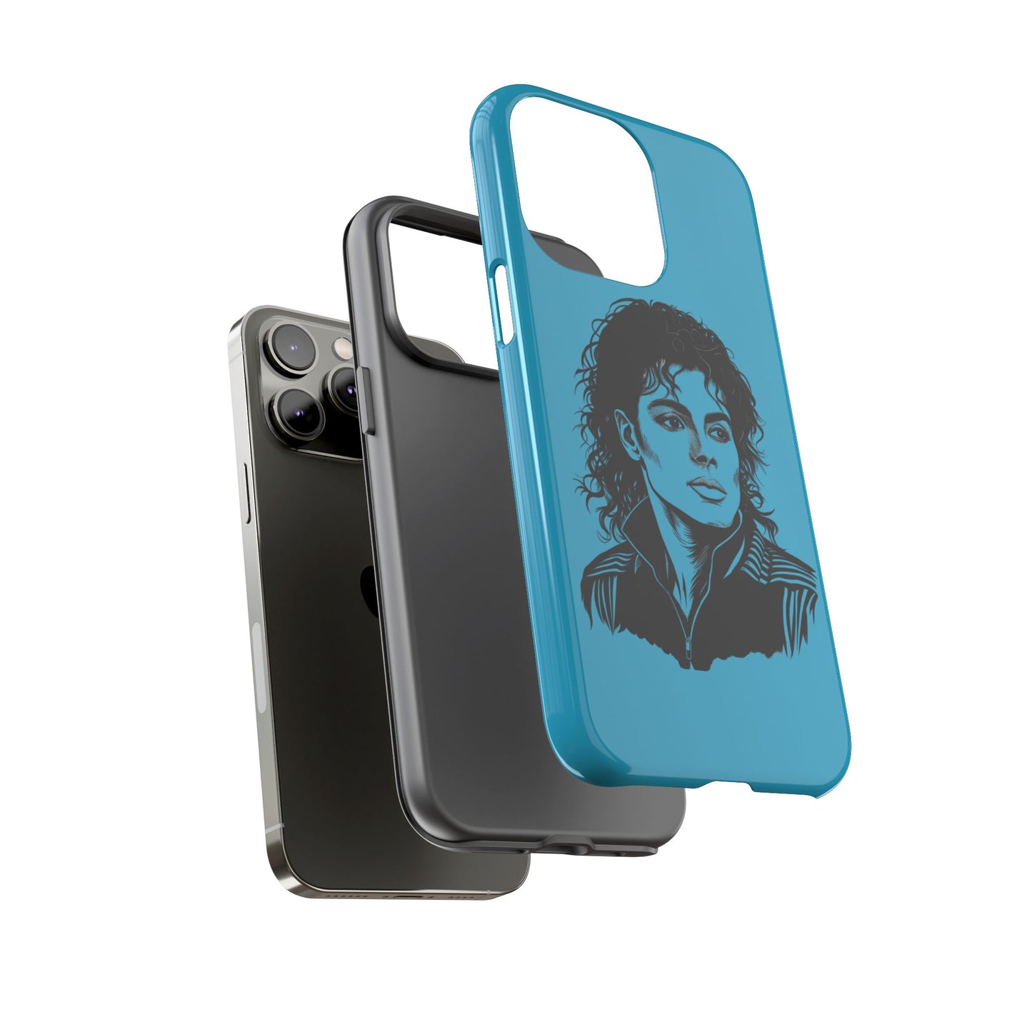 Michael Jackson Phone Case - Tough Cases, Pop Music Gifts, Retro Art, Unique Phone Accessories, Vintage Design