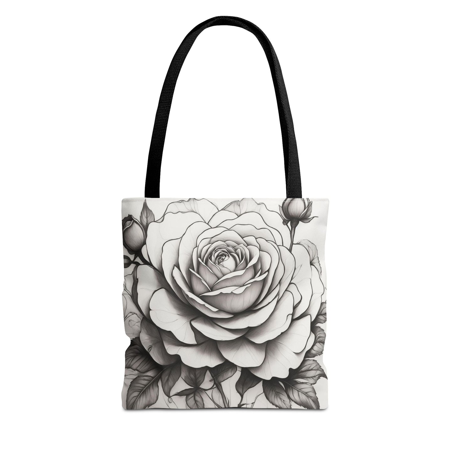 Elegant Floral Tote Bag, Garden Lover Gift, Shopping Bag, Art Print Tote, Mother's Day Gift, Eco-Friendly Canvas Bag