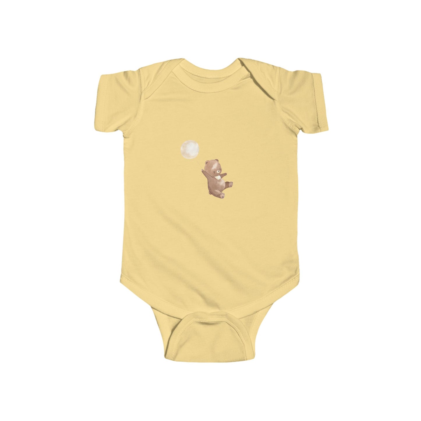 Cute Moonlight Bear Bodysuit for Infants, Baby Shower Gift, Nursery Outfit, Sweet Dreams Clothes, Newborn Onesie