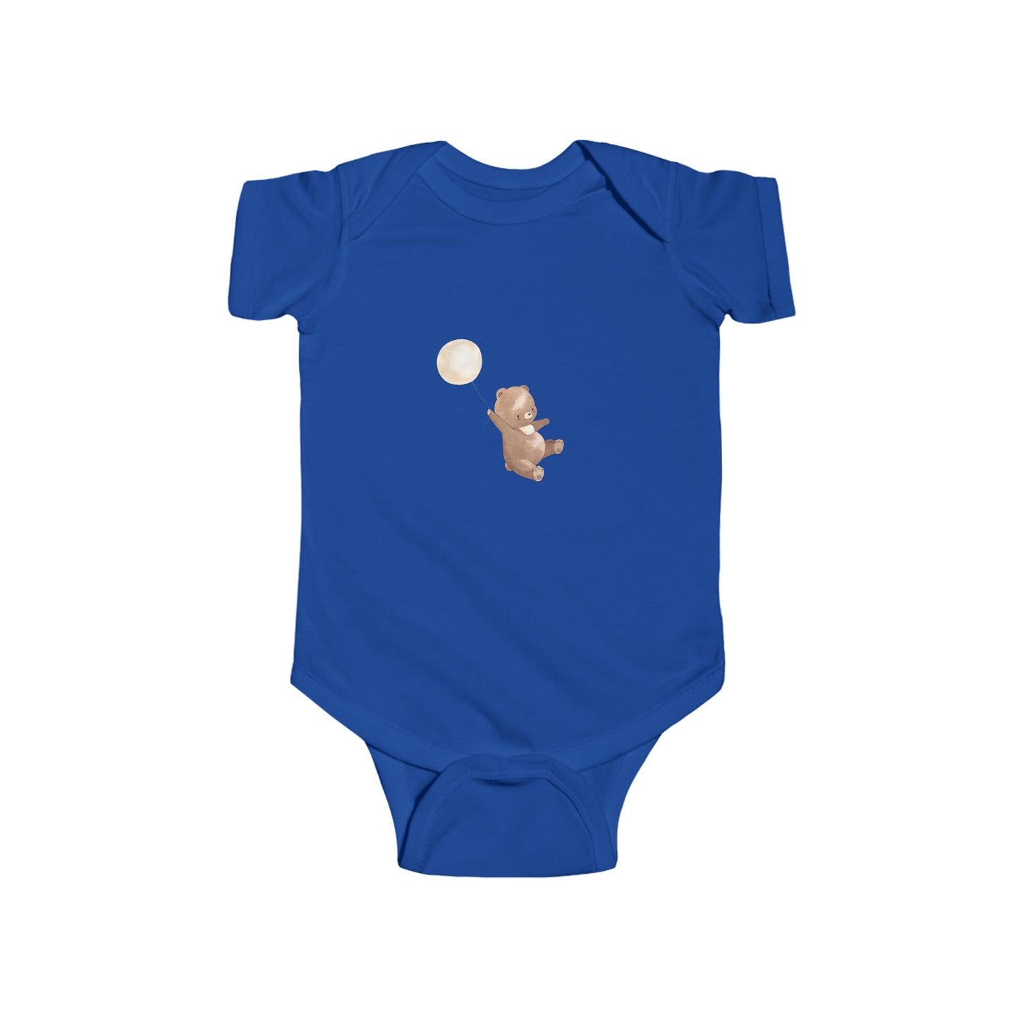 Cute Moonlight Bear Bodysuit for Infants, Baby Shower Gift, Nursery Outfit, Sweet Dreams Clothes, Newborn Onesie