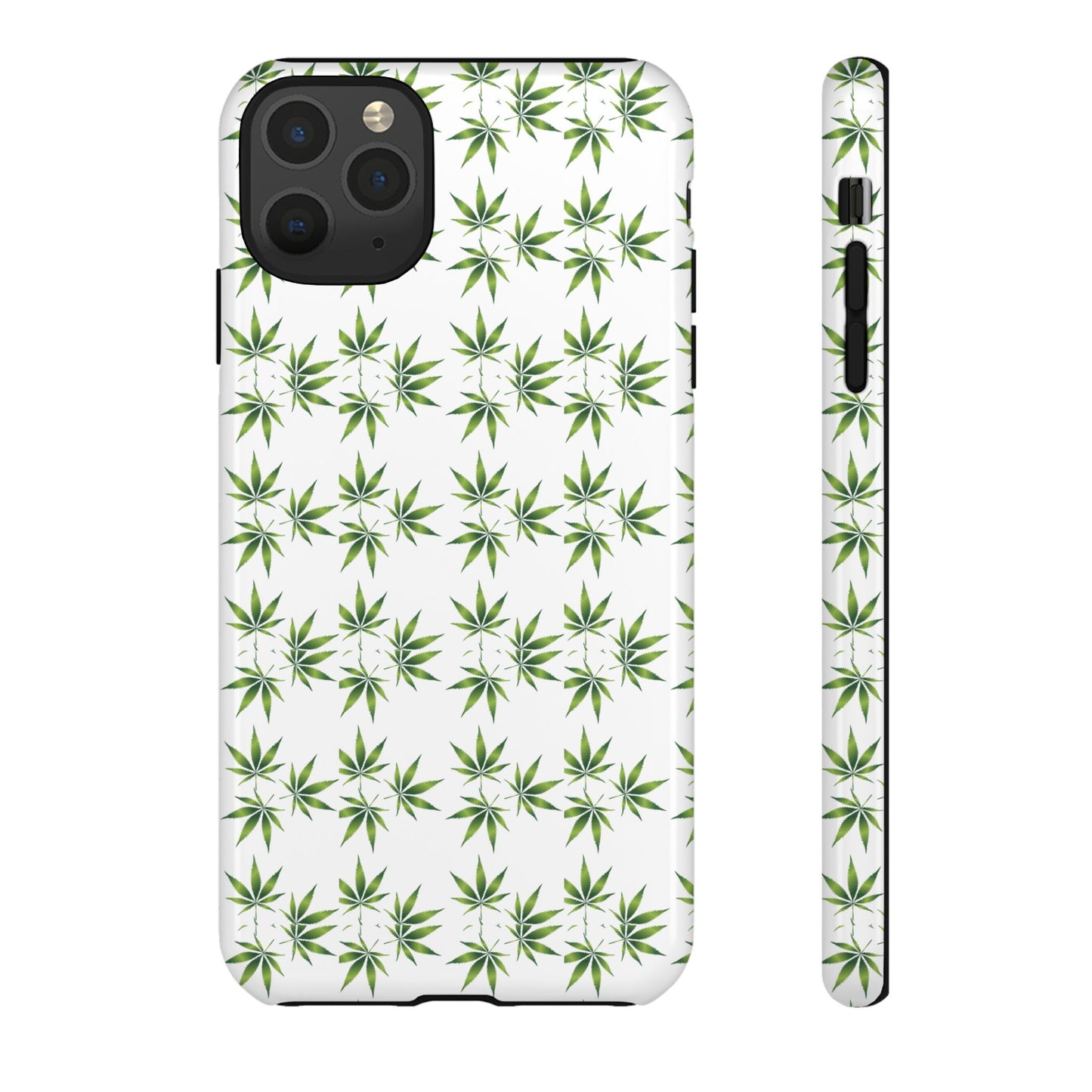 Stylish Phone Case with Cannabis Leaf Design, Durable Phone Cover, Gift for Stoner Friends, Unique Phone Accessory, Nature-Inspired Design