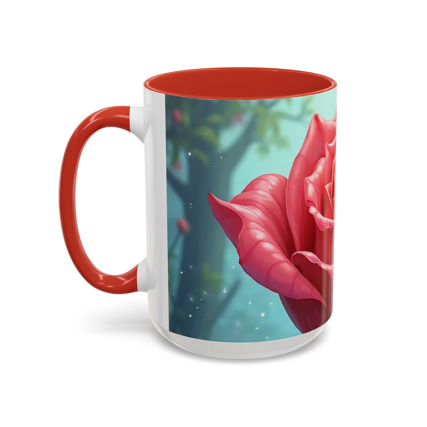 Elegant Rose Coffee Mug for Floral Lovers, Perfect Gift for Mother’s Day, Birthday, Home Decor, Garden Enthusiasts, Art Collectors