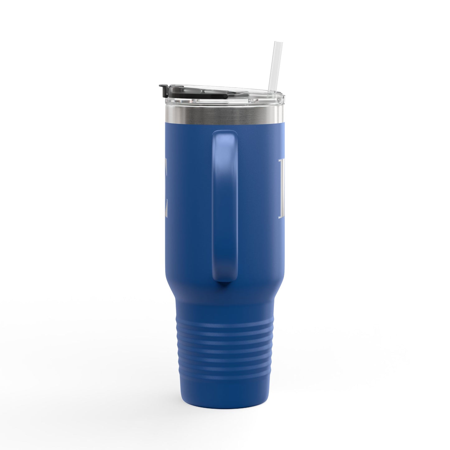 Personalized Insulated Travel Mug - Letter E, 40oz