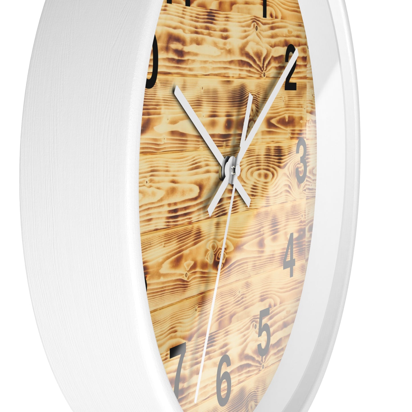 Rustic Wood Wall Clock | Natural Decor, Home Office Gift, Farmhouse Style, Timepiece, Unique Wall Art
