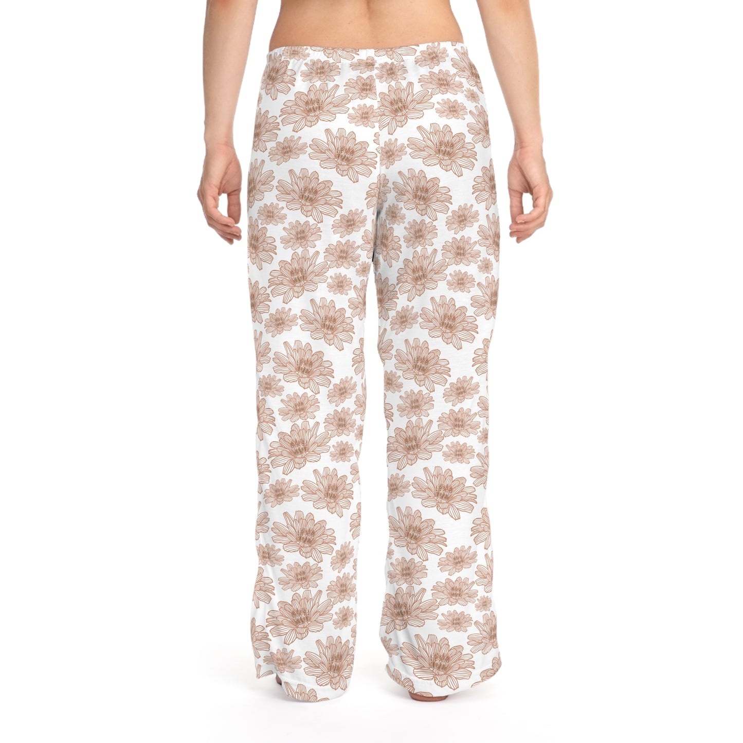 Cozy Floral Women's Pajama Pants, Relaxing Sleepwear, Gift for Her, Lounging at Home, High-Quality Cozy Pants