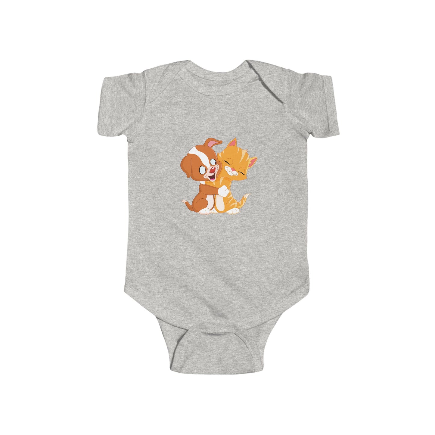 Adorable Cartoon Baby Bodysuit, Infant Outfit, Cute Baby Clothes, Newborn Gift, Unisex Baby Onesie, Baby Shower Gift