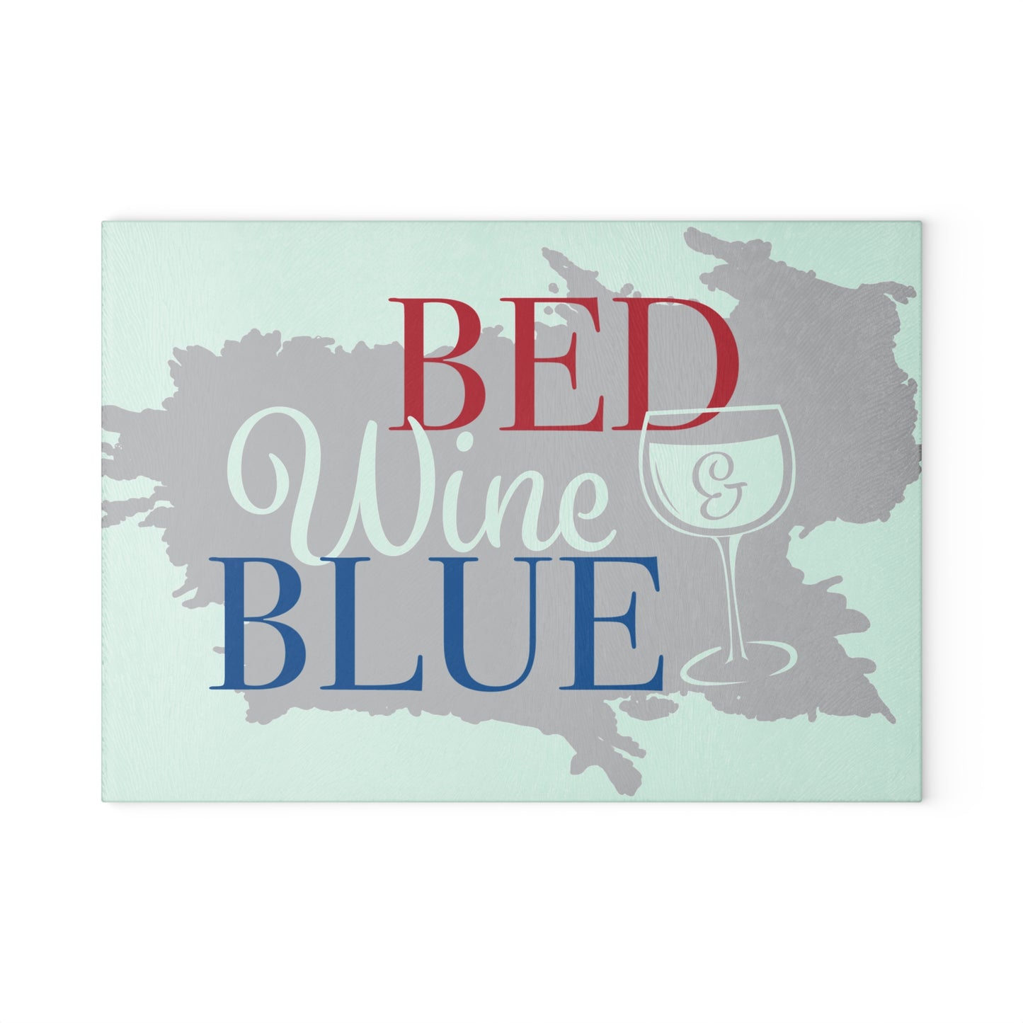 Wine and Cheese Glass Cutting Board, Entertaining Kitchen Decor, Gift for Wine Lovers, Housewarming Gift, Wedding Gift, Kitchen Accessory