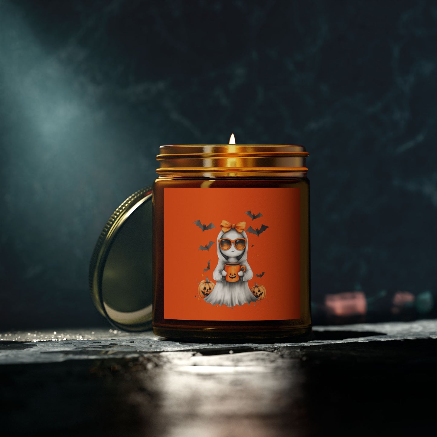 Halloween-Themed Scented Candles, Fall Decor, Aromatherapy Gifts, Cozy Home Accents, Spooky Candle Vibes