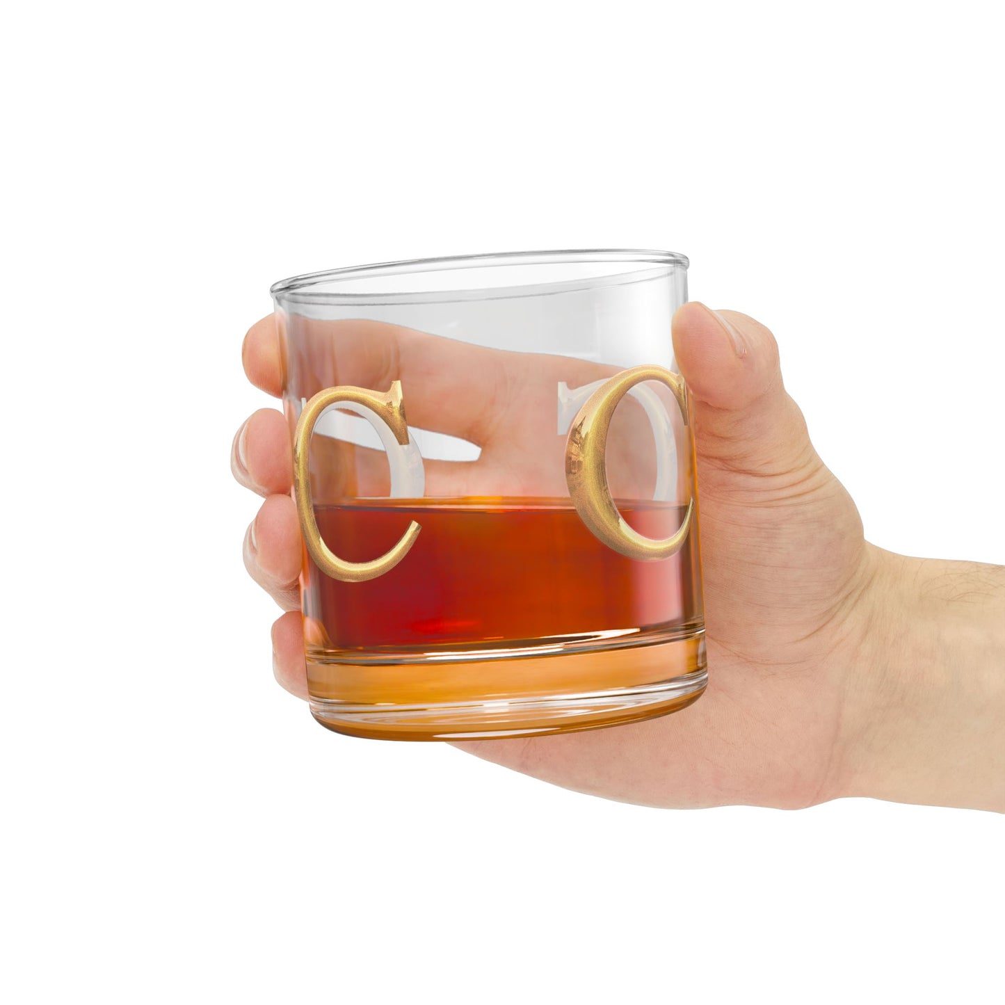Elegant Personalized Rocks Glass Set
