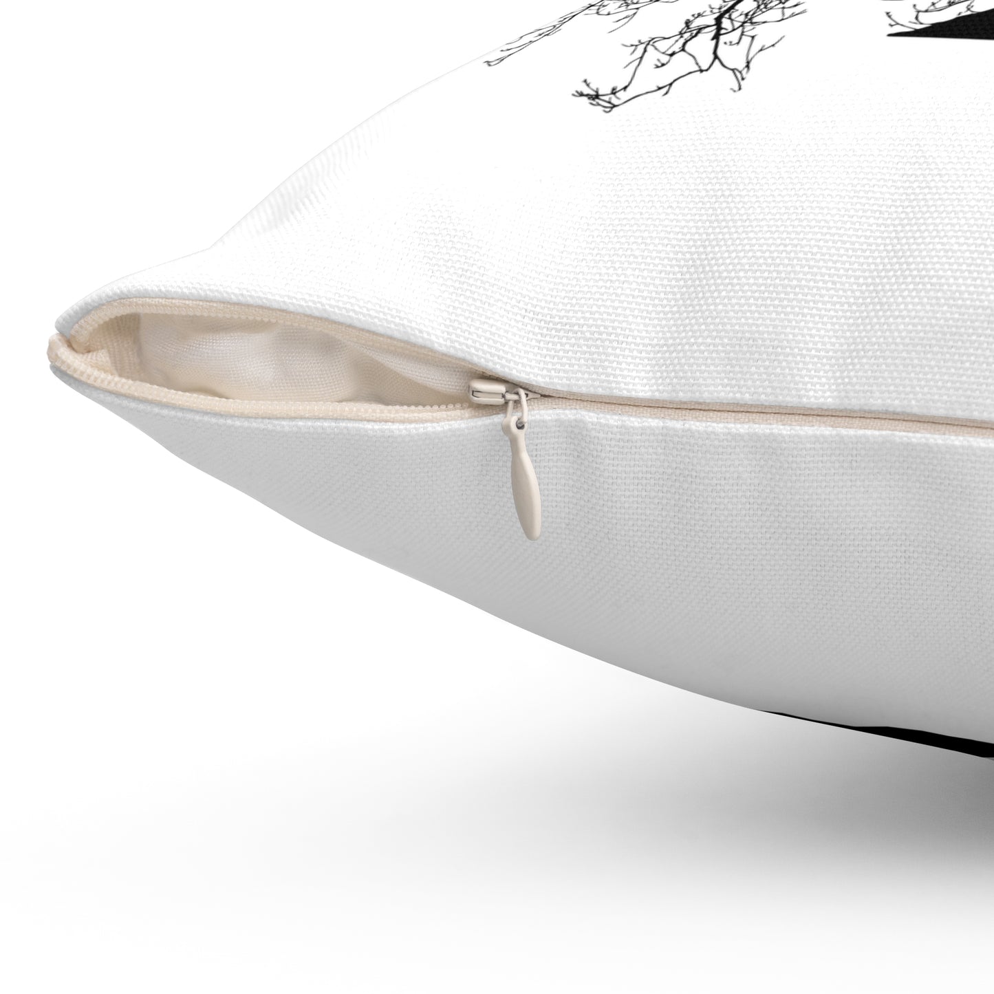 Spun Polyester Square Pillow