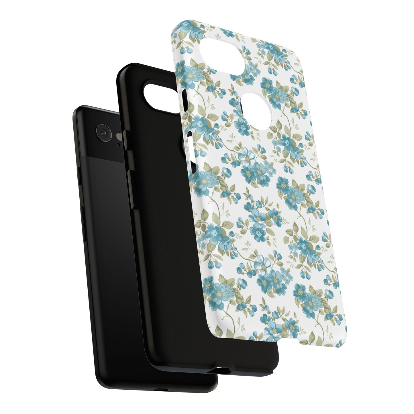 Floral Phone Case - Tough Cases, Durable Phone Cover, Cute Floral Design, Gift for Her, Trendy Phone Accessory, Spring Style