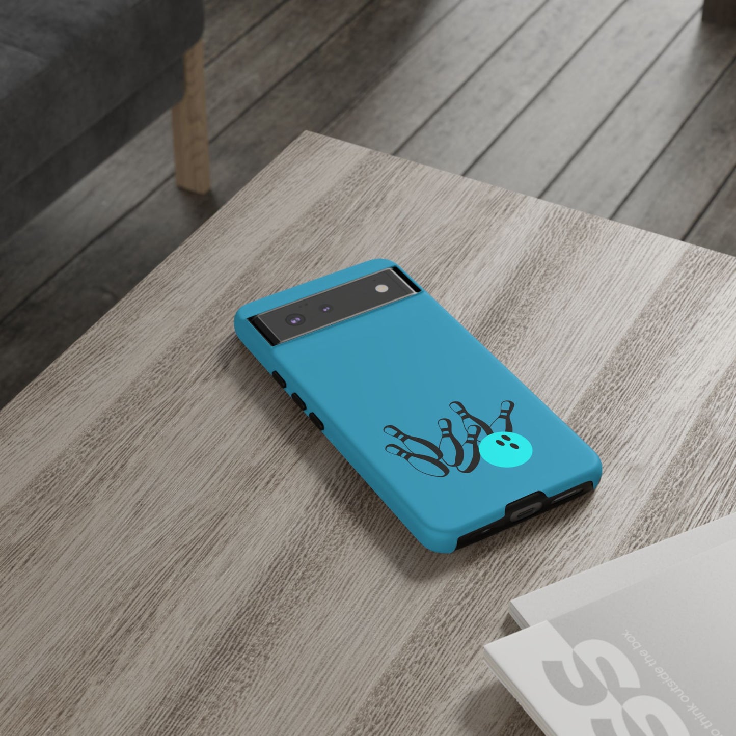 Bowling Phone Case, Tough Cases for Bowling Enthusiasts, Fun Gift for Bowlers, Unique Phone Accessory, Sports Themed Cases