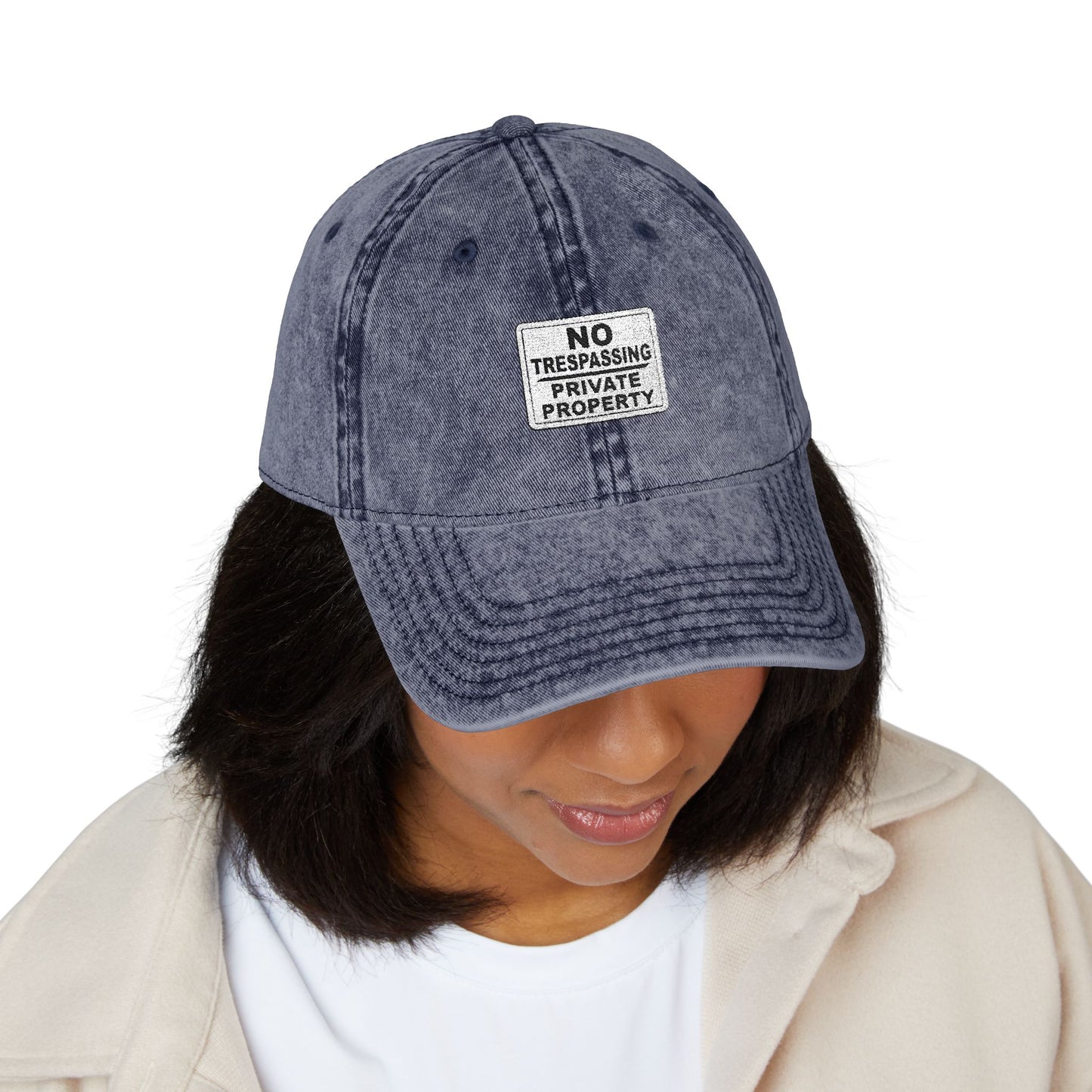 Vintage Cap (Embroidery) - Private Property