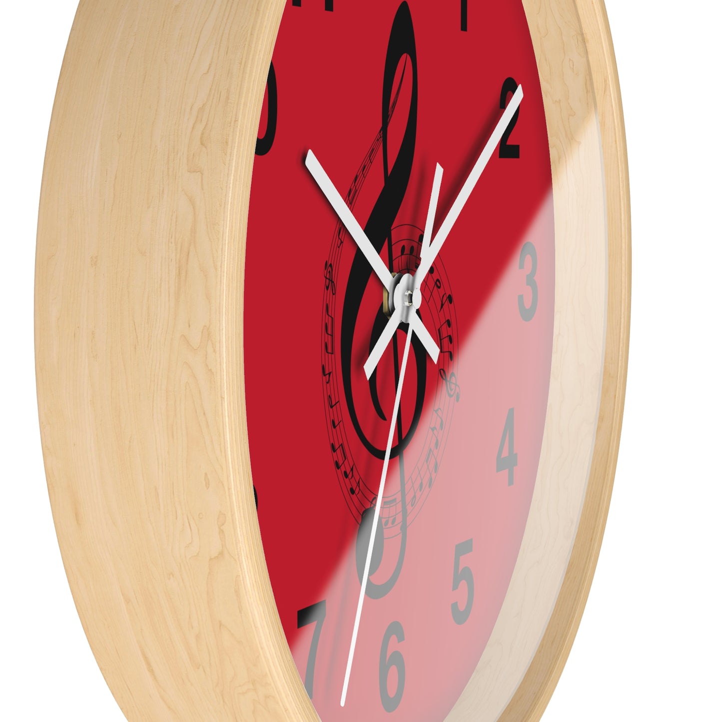 Musical Notes Wall Clock - Perfect for Music Lovers, Home Decor