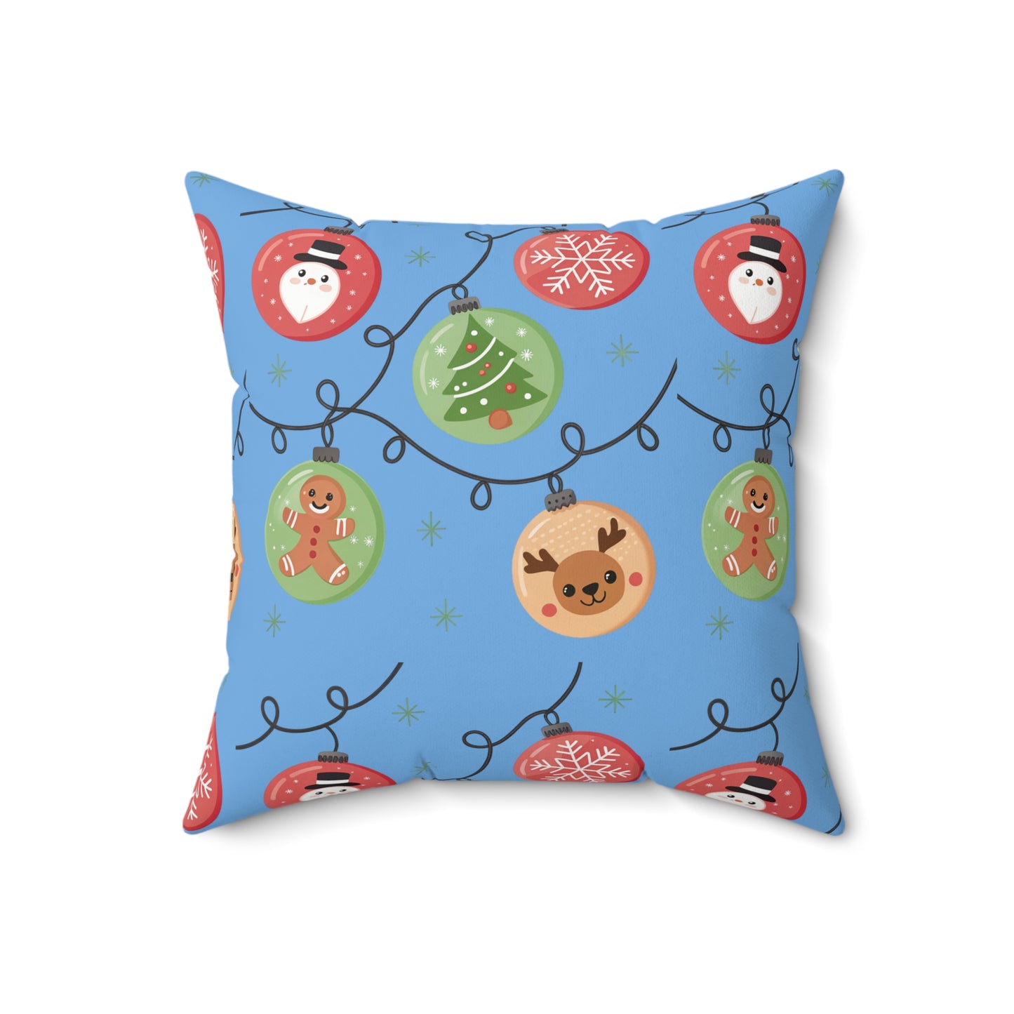 Festive Holiday Pillow, Seasonal Home Decor Cushion, Christmas Throw Pillow, Cute Decorative Accent, Cozy Winter Gift