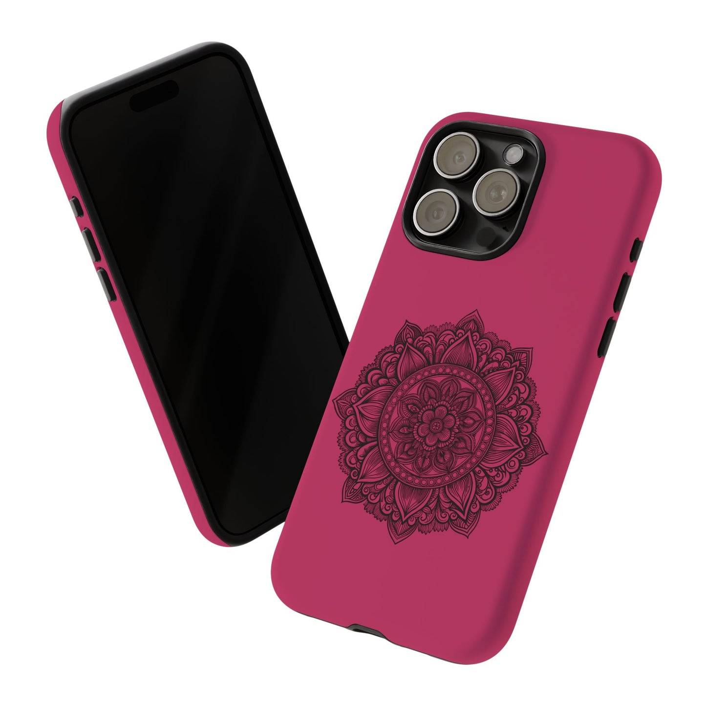 Vibrant Mandala Phone Case, Artistic Protection Cover, Gift for Her, Trendy Accessories, Birthday or Holiday Present