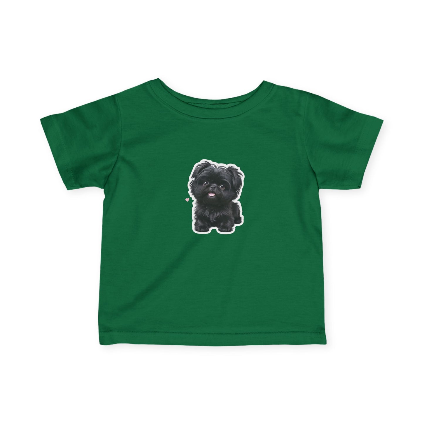 Cute Puppy Infant T-Shirt | Adorable Baby Tee for Dog Lovers | Perfect for Newborns, Birthdays, Baby Showers, Photo Ops