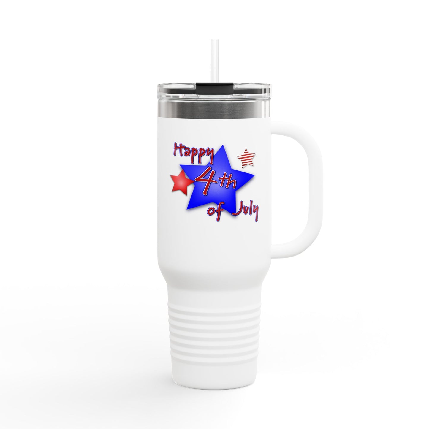 Insulated Travel Mug, 40oz Patriotic