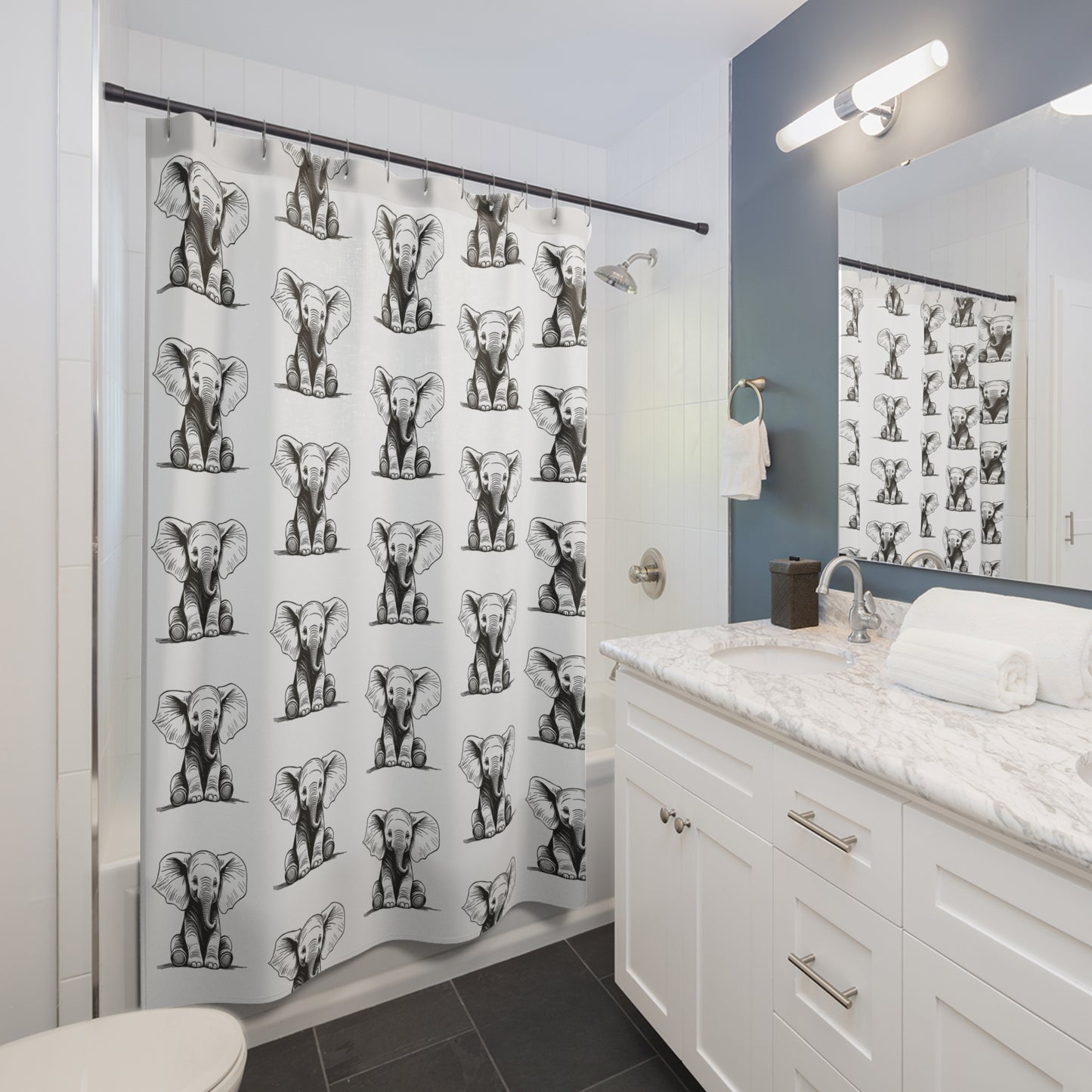 Shower Curtains elephant