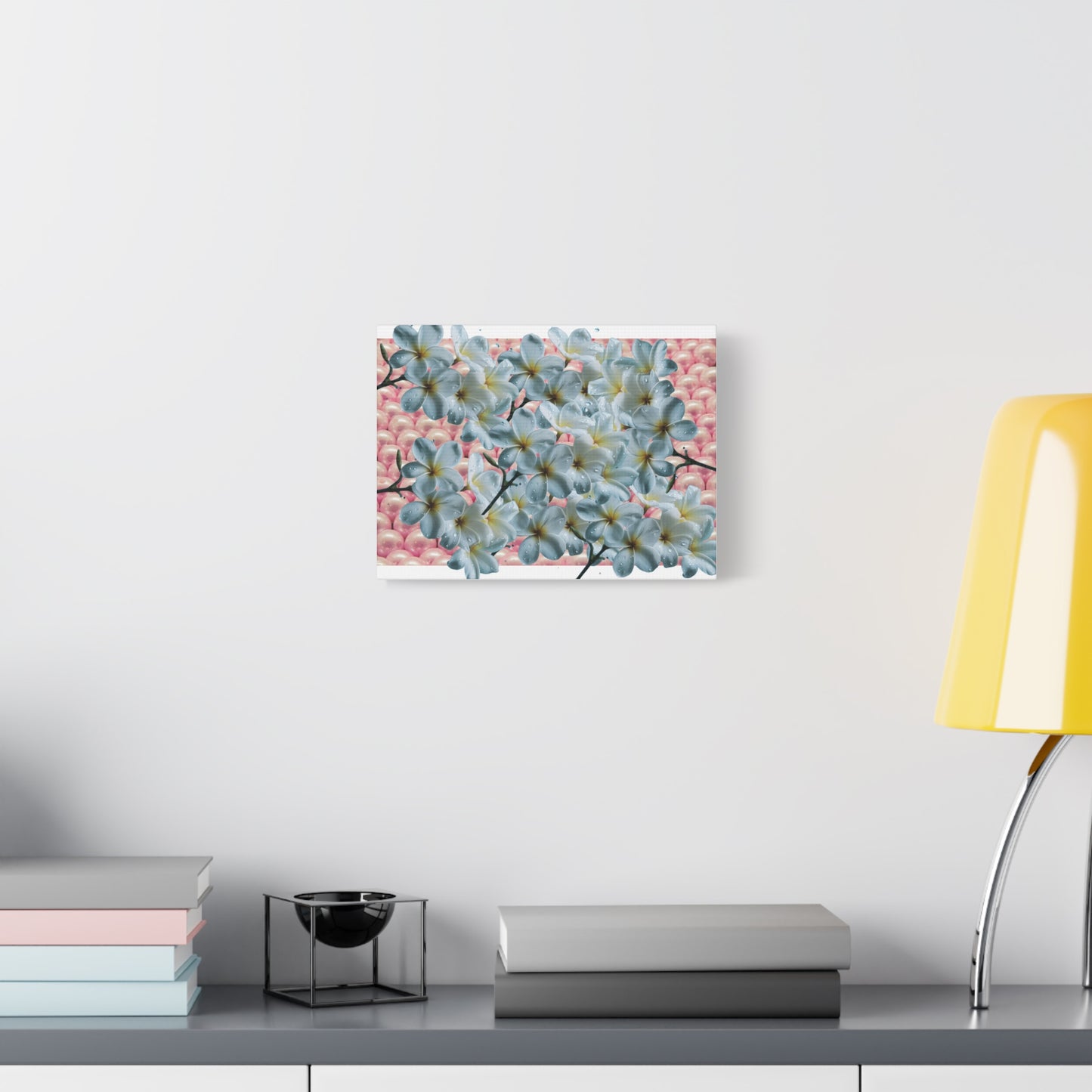Floral Canvas Art Print - Elegant Home Decor, Botanical Wall Art, Gift for Her, Mother's Day Decoration, Vibrant Flower Artwork
